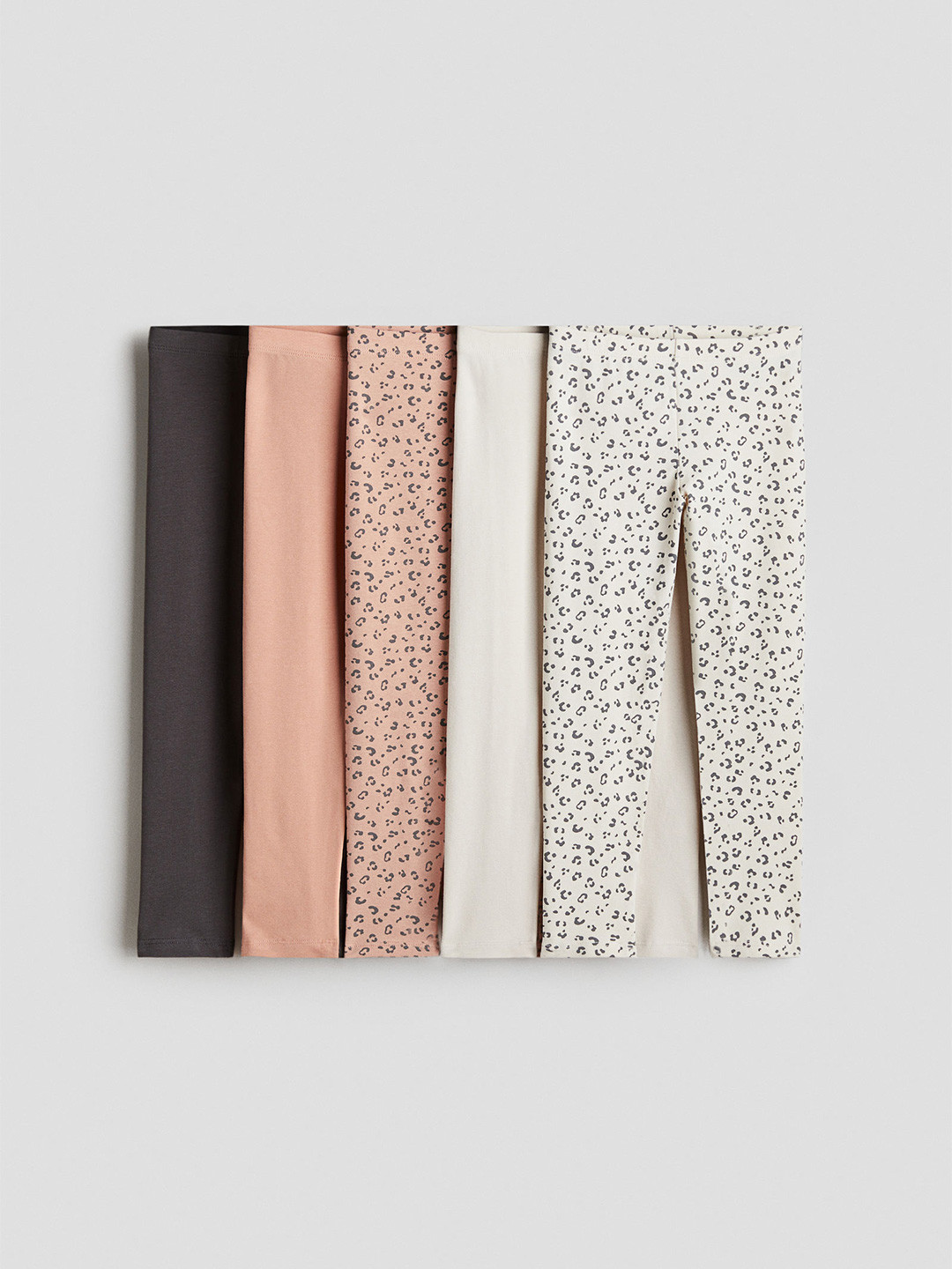 

H&M 5-Pack Jersey Leggings, Orange