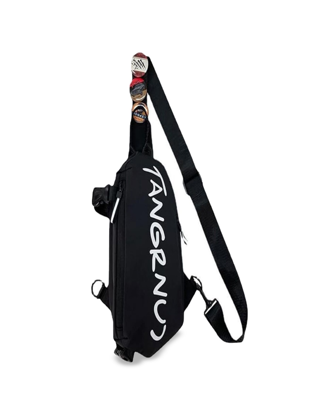 

Gustave Shoulder Bag with Fringed, Black