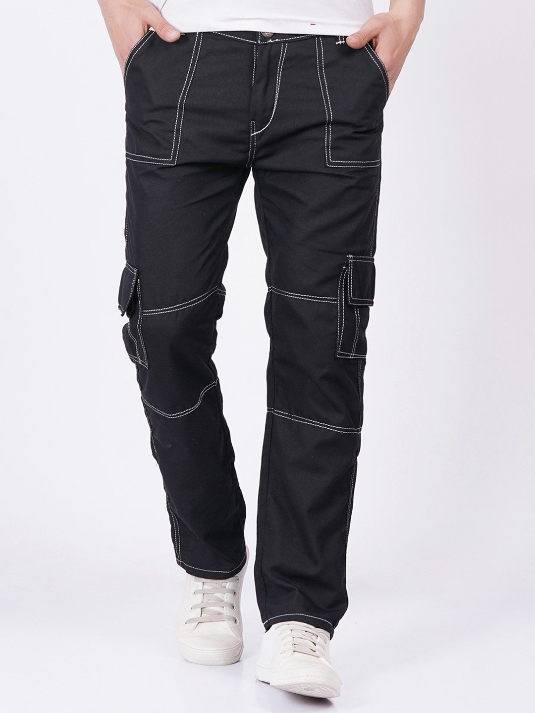 

Moda Rapido Men Classic Stretchable Jeans, Black