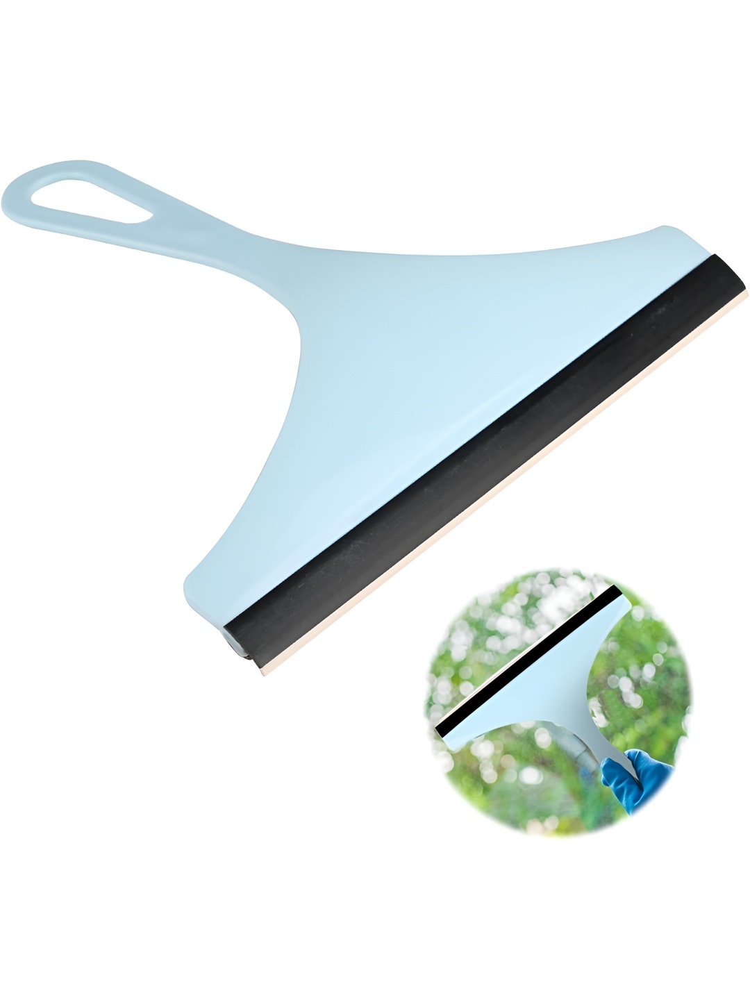 

We3 Blue & Black Window Glass Cleaning Scraper