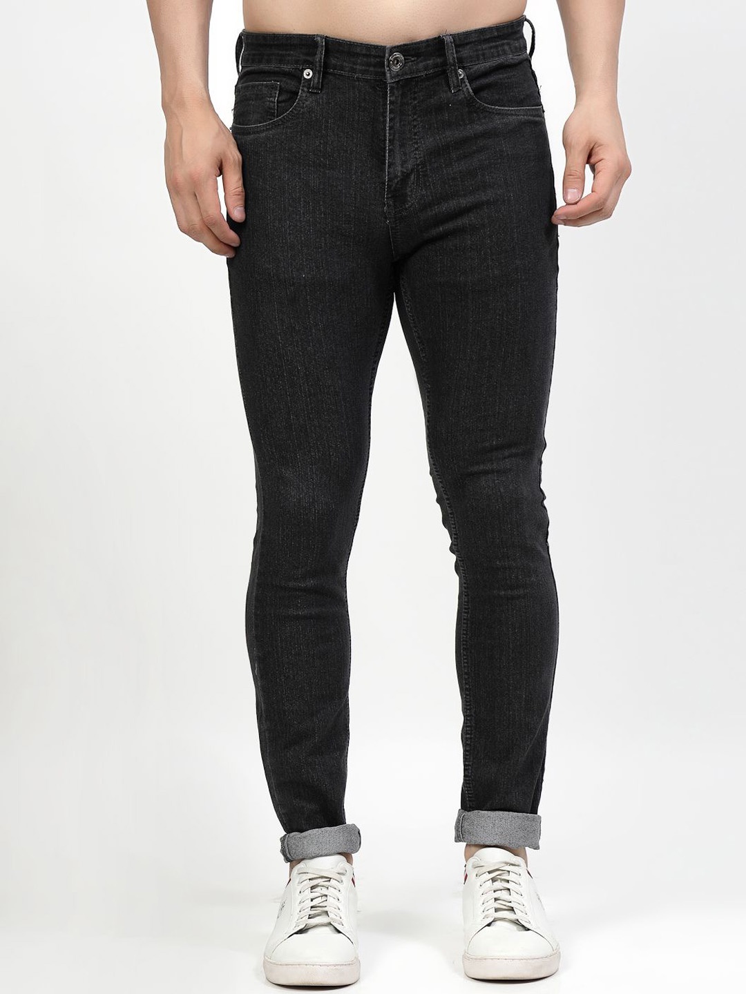 

COSMIC Men Slim Fit Jeans, Grey