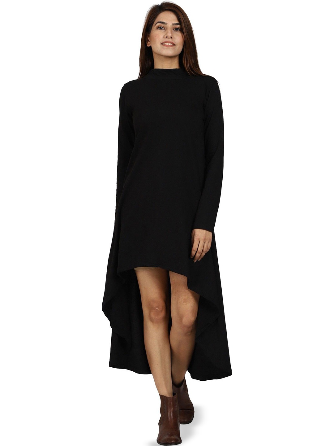 

ROARERS A-Line Dress, Black