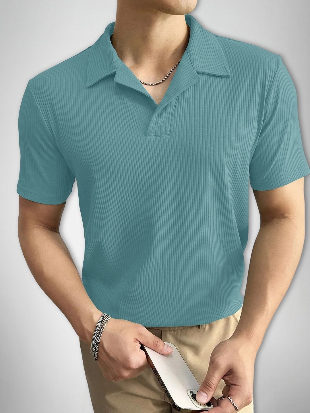 

SZN Men T-shirt, Teal