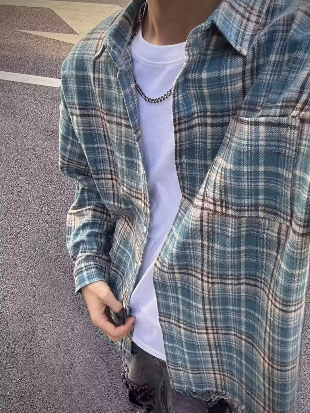 

StyleCast Men Shepherd Checks Opaque Checked Casual Shirt, Blue