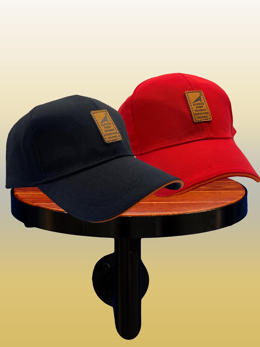 

ALAMOS Men Baseball Cap, Red