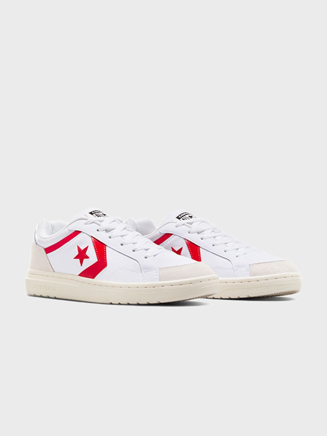 

Converse Unisex Leather Sneakers, White