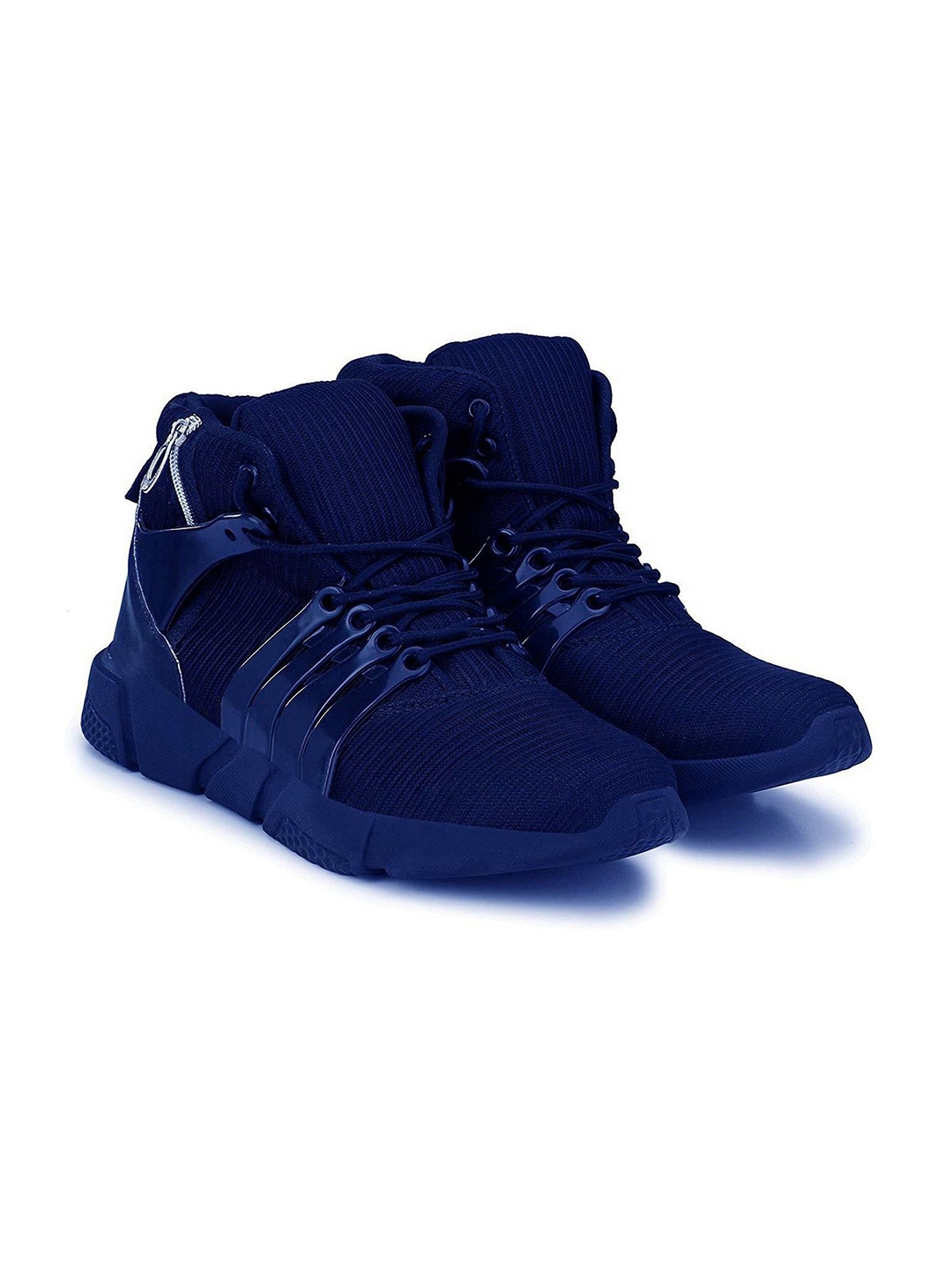 

Shoe Island Men Mesh Running Non-Marking Shoes, Navy blue