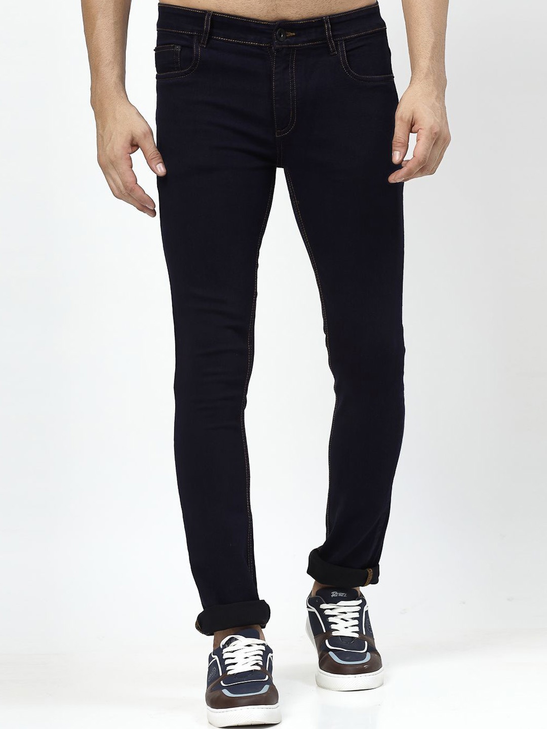

COSMIC Men Skinny Fit Jeans, Blue