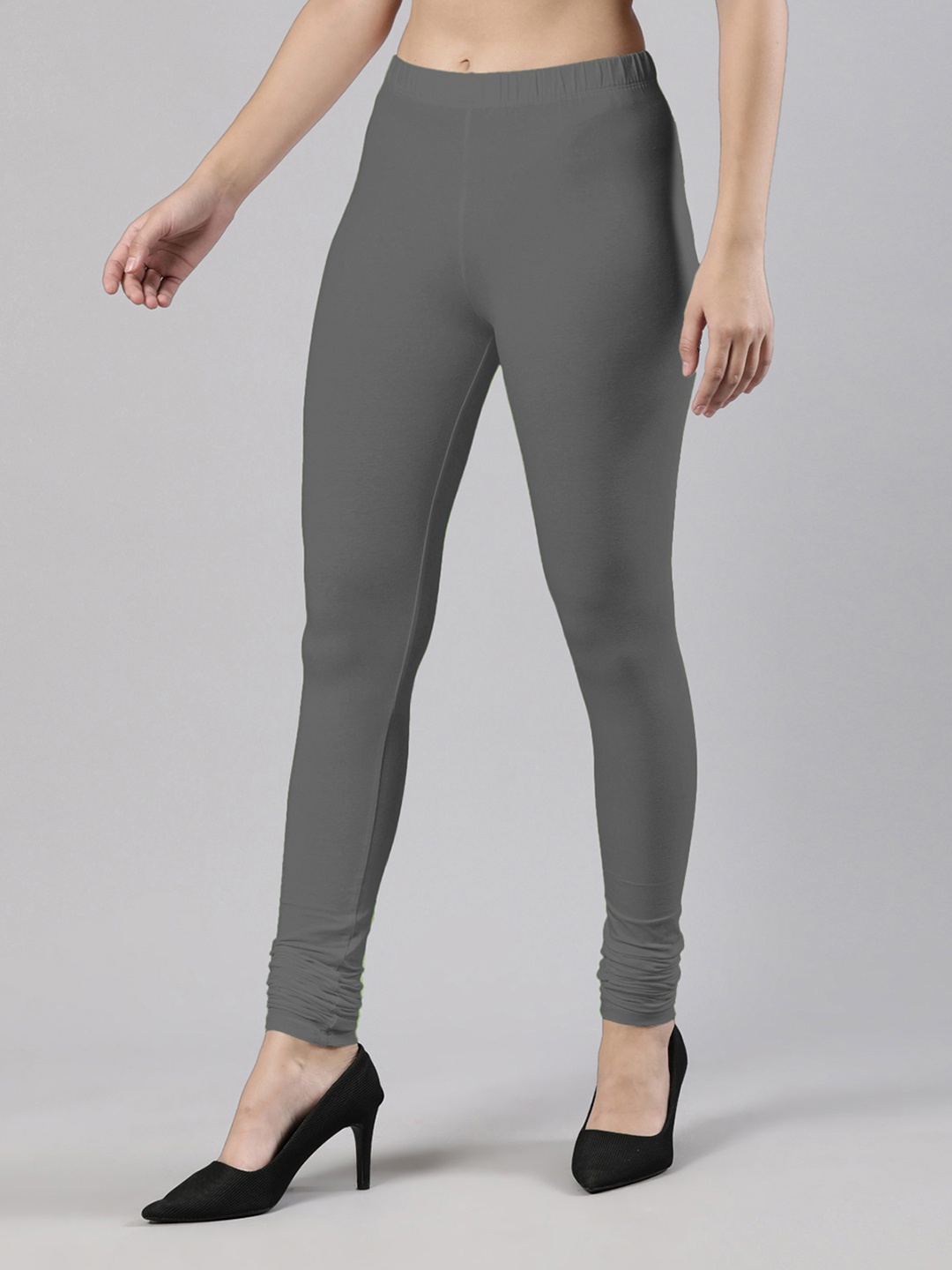 

Femmora Churidar Length Leggings, Grey