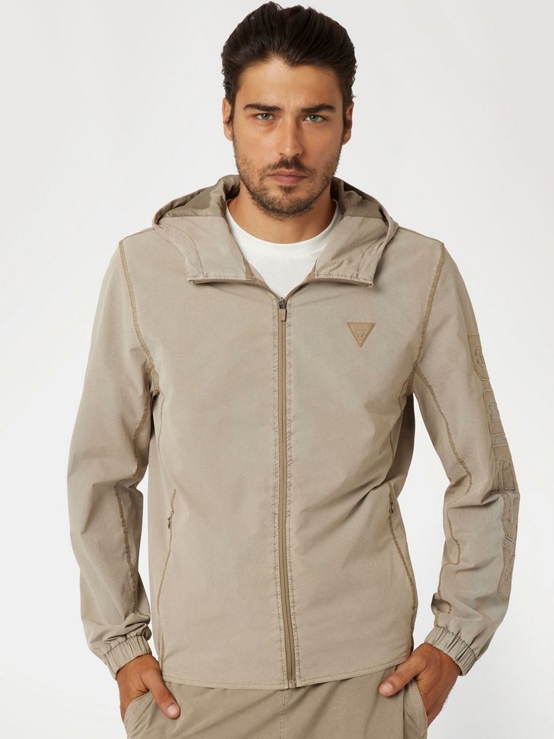 

GUESS Men Tailored Jacket, Beige