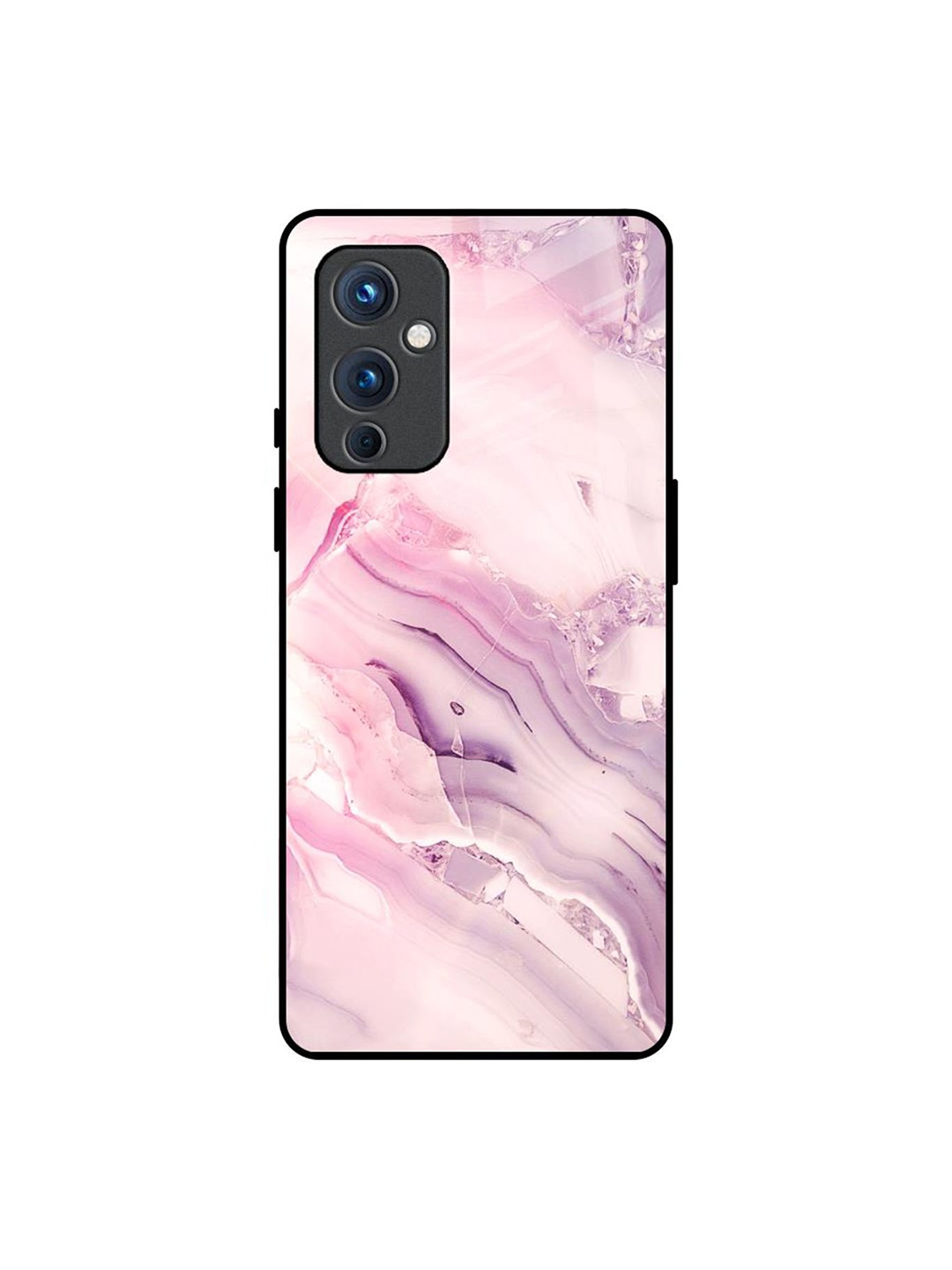 

QRIOH Quirky Printed OnePlus 9 Back Case Mobile Accessories, Pink