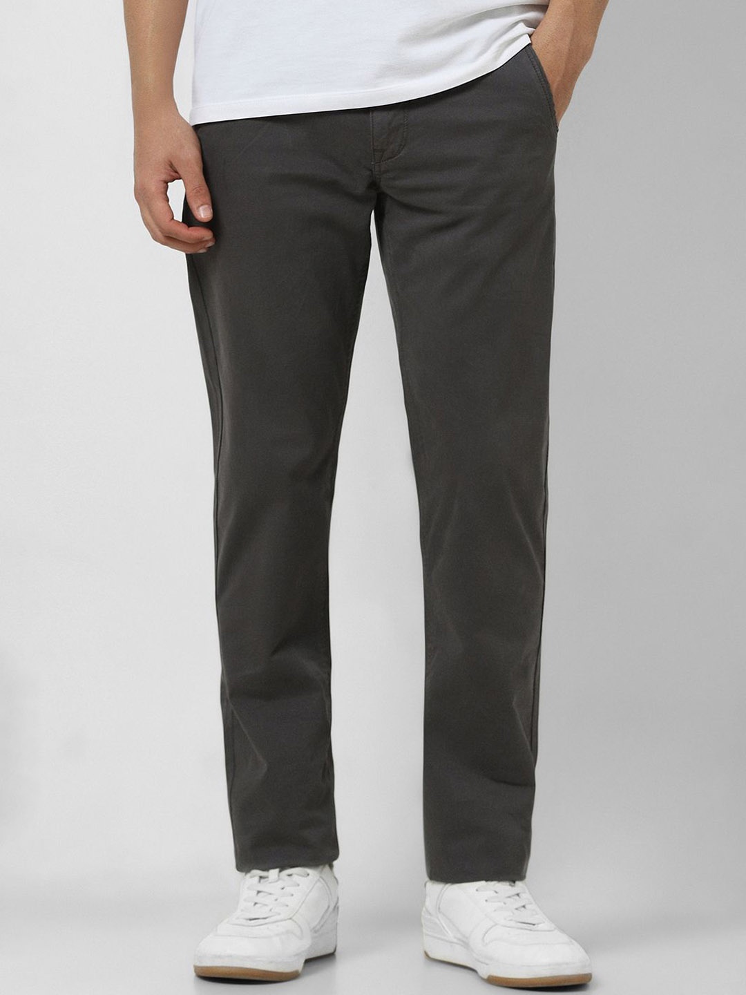 

Van Heusen Sport Men Slim Fit Trousers, Charcoal