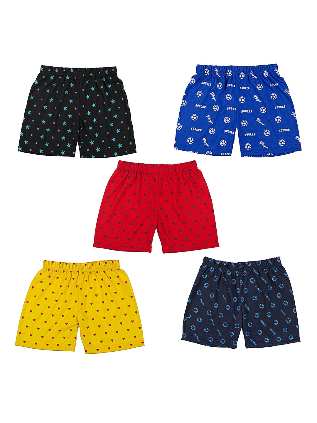 

Lavi-Tavi Unisex Kids Printed Shorts, Multi