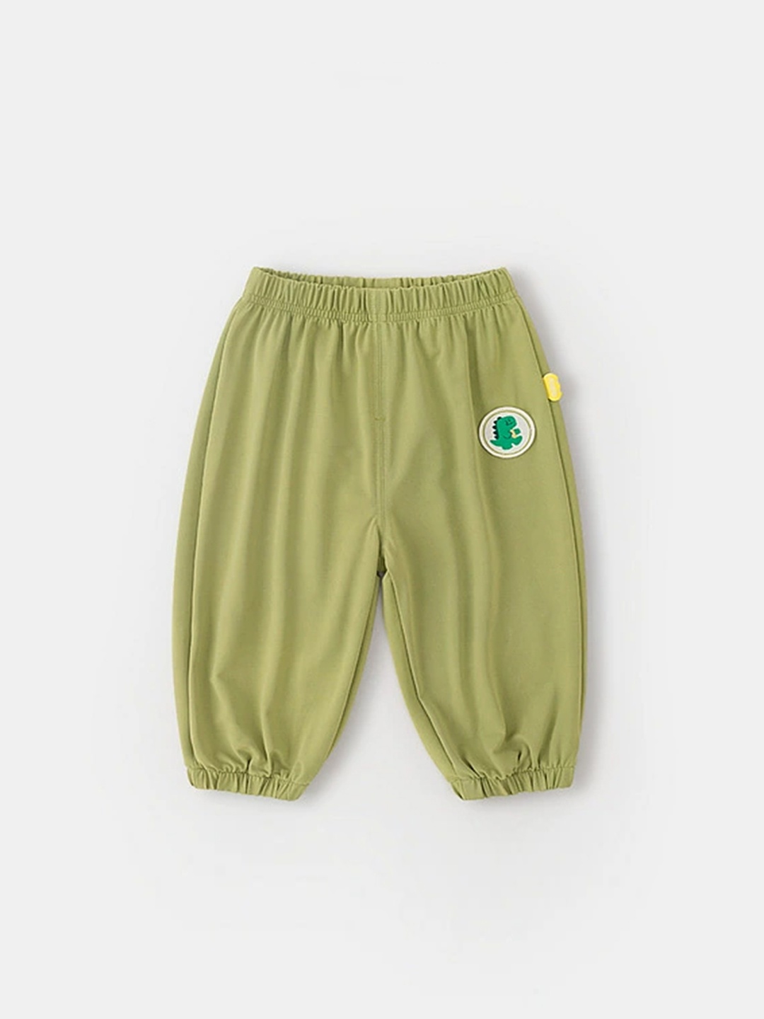 

LULU & SKY Girls High-Rise Joggers Trousers, Green