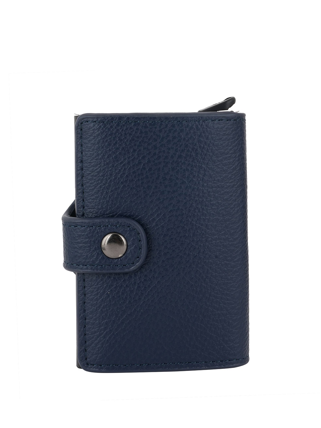 

CLARABAE Men PU Two Fold Wallet, Blue