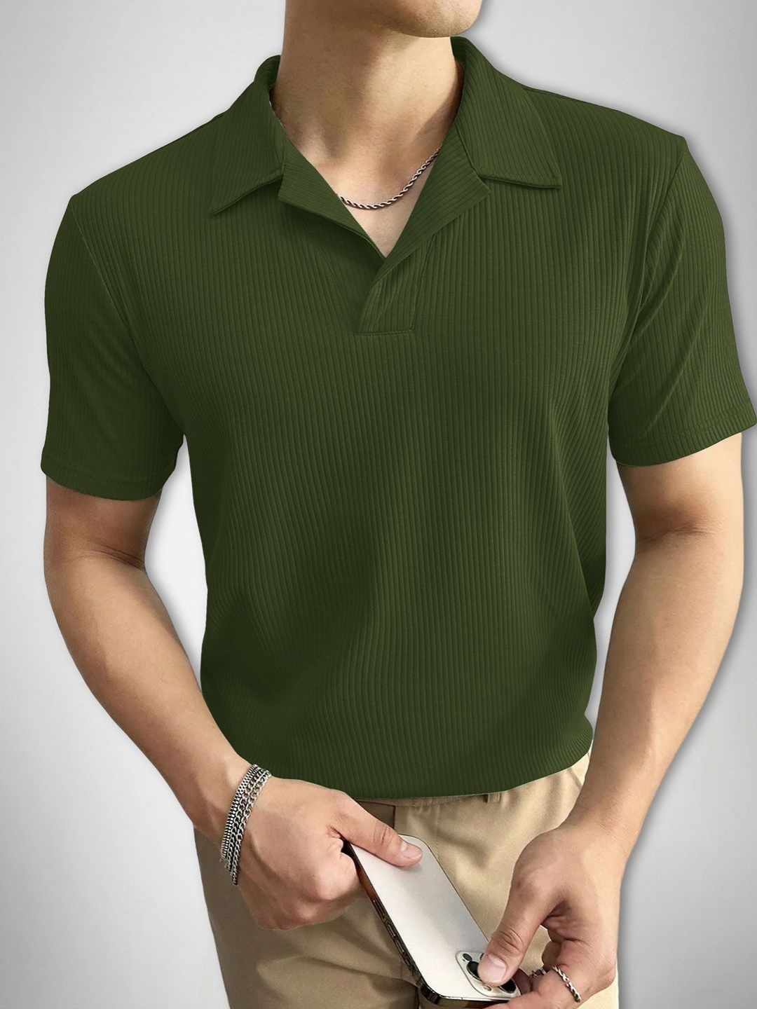 

SZN Men T-shirt, Green
