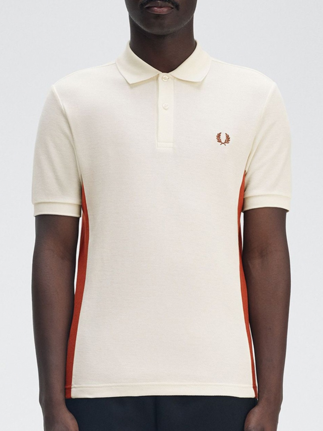 

Fred Perry Men Polo Collar T-shirt, Na