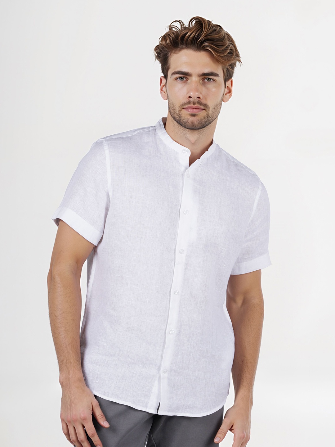 

Celio Men Classic Opaque Casual Shirt, Off white