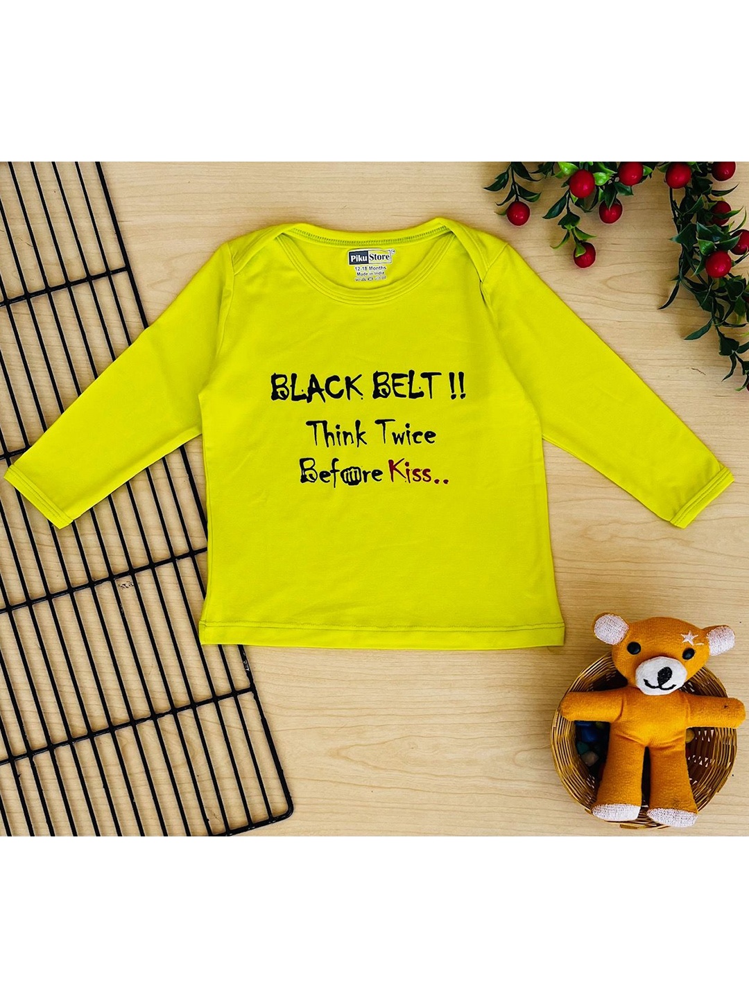 

Kidloo Kids Printed T-shirt, Green