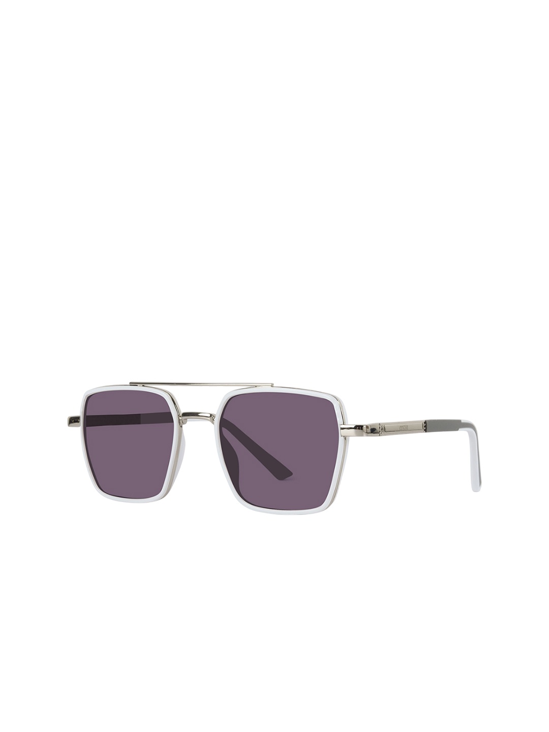 

Woggles Unisex Square Sunglasses with UV Protected Lens, Purple