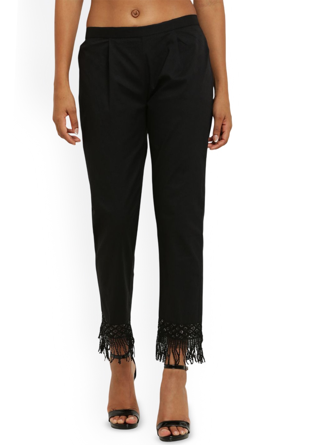 

Sellingsea Women Trousers, Black