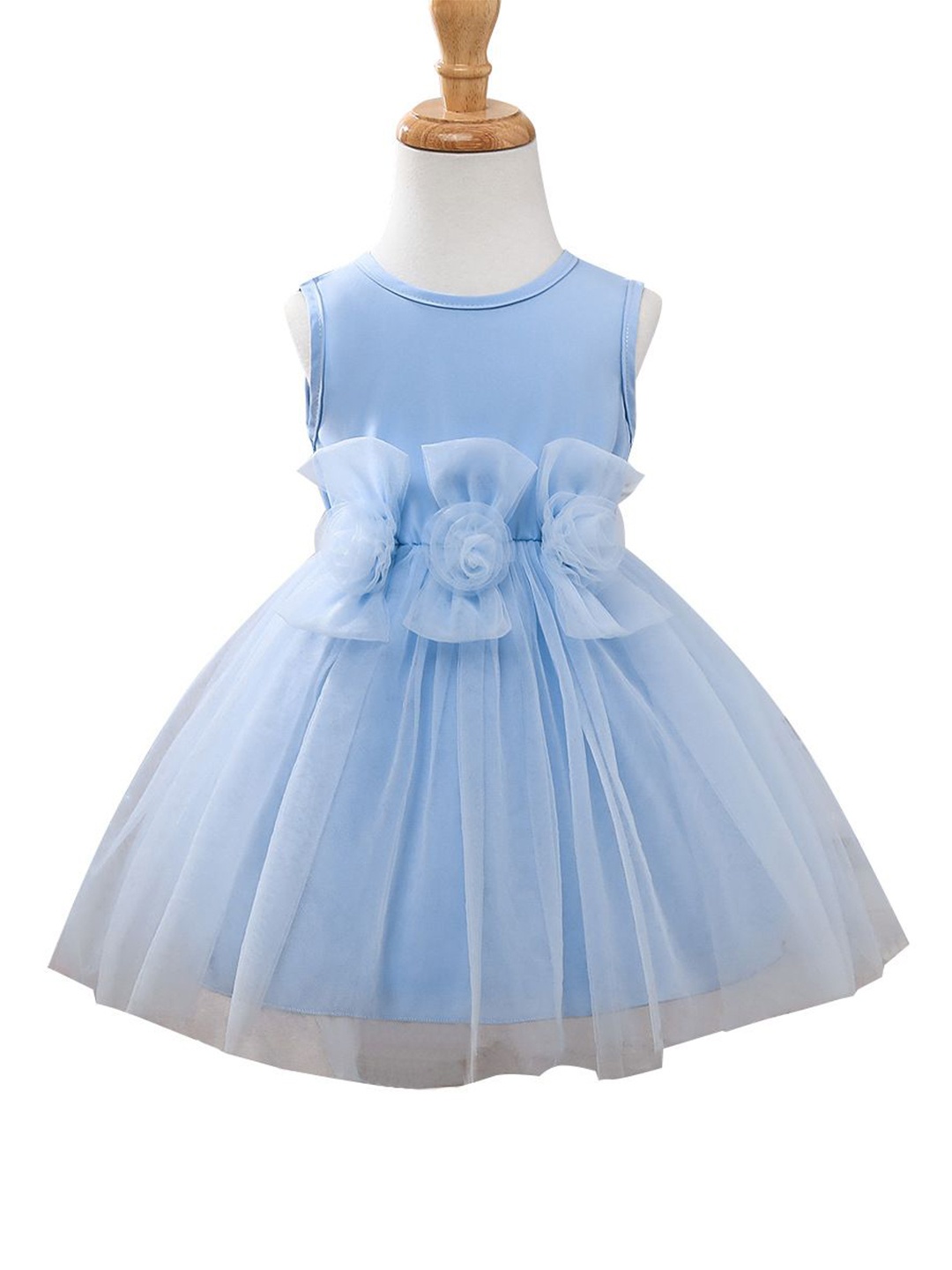 

StyleCast x Revolte Ruffled A-Line Dress, Blue