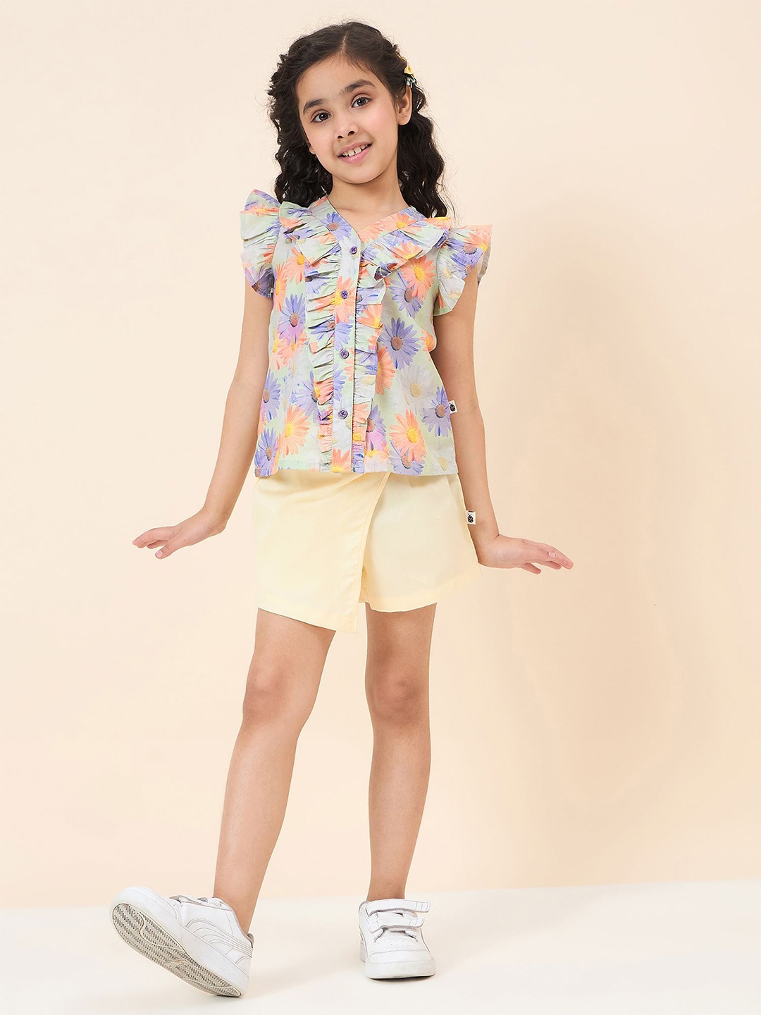 

StyloBug Girls Top with Skirt, Purple