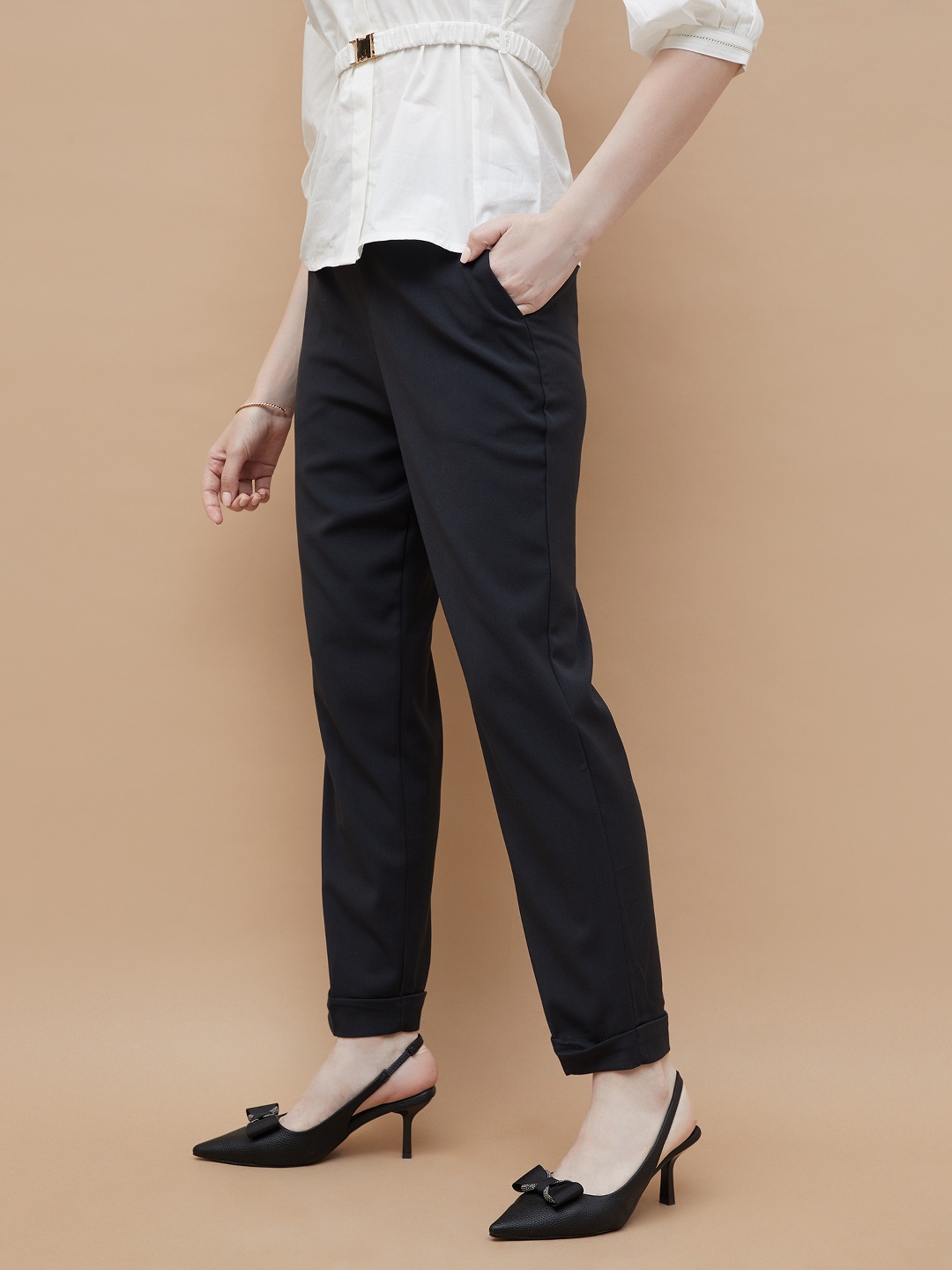 

CODE by Lifestyle Women Trousers, Black