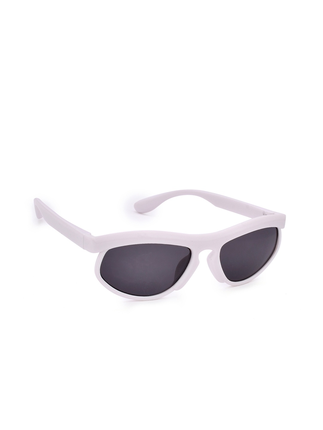

SHOP FRENZY Unisex Kids Sports Sunglasses with UV Protected Lens, Black