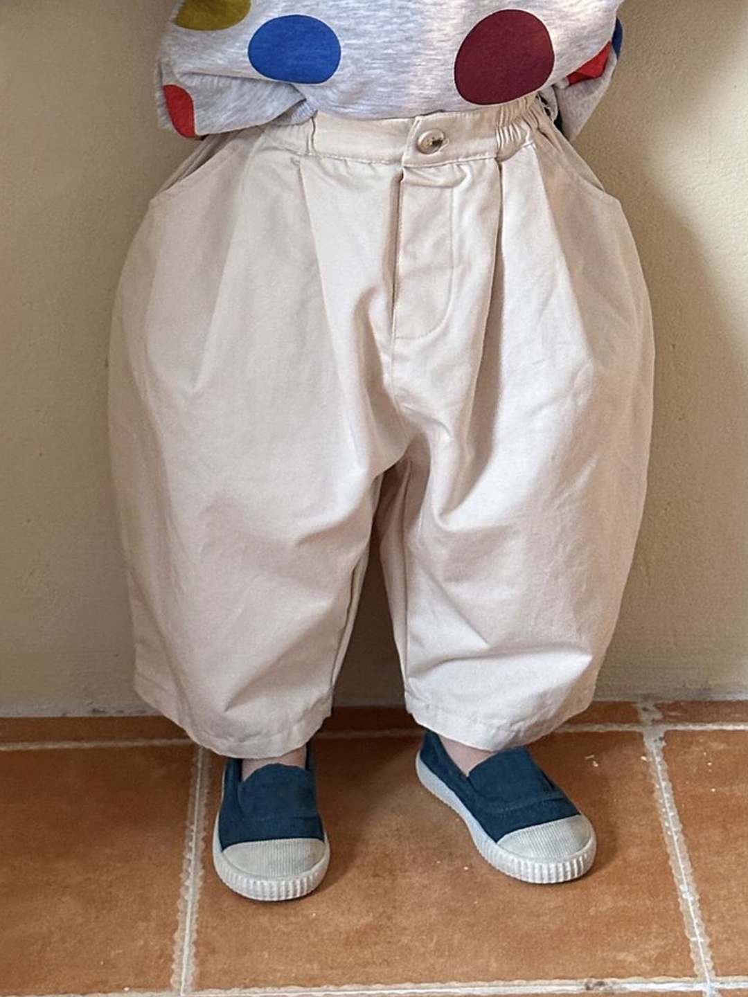 

LULU & SKY Girls Trousers, Off white