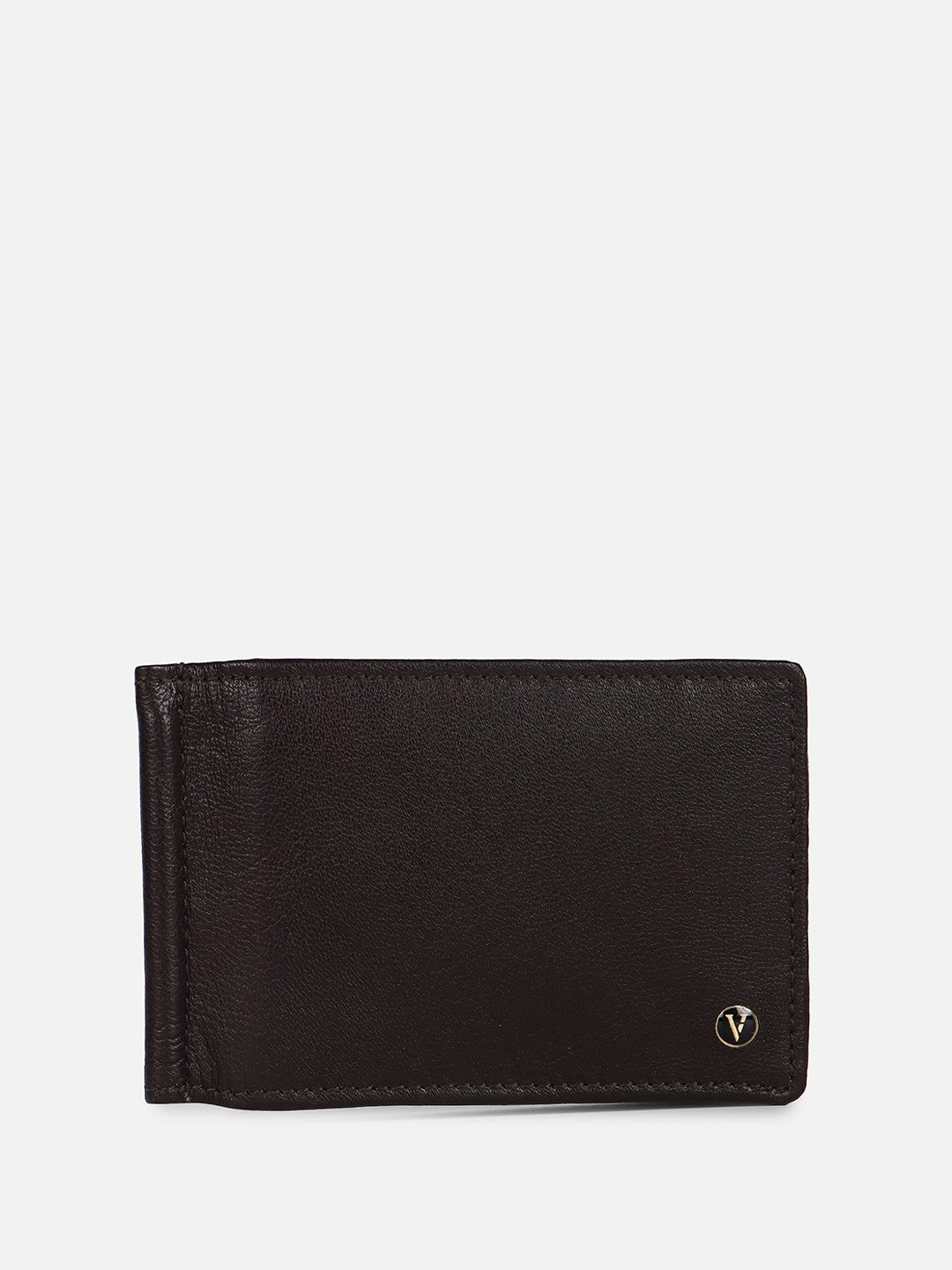 

Van Heusen Men Leather Two Fold Wallet, Brown