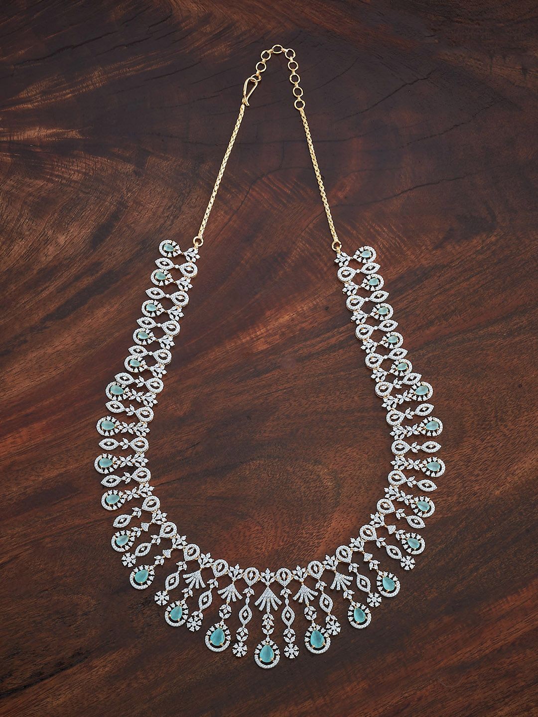 

Kushal's Fashion Jewellery Copper Necklace, Gold