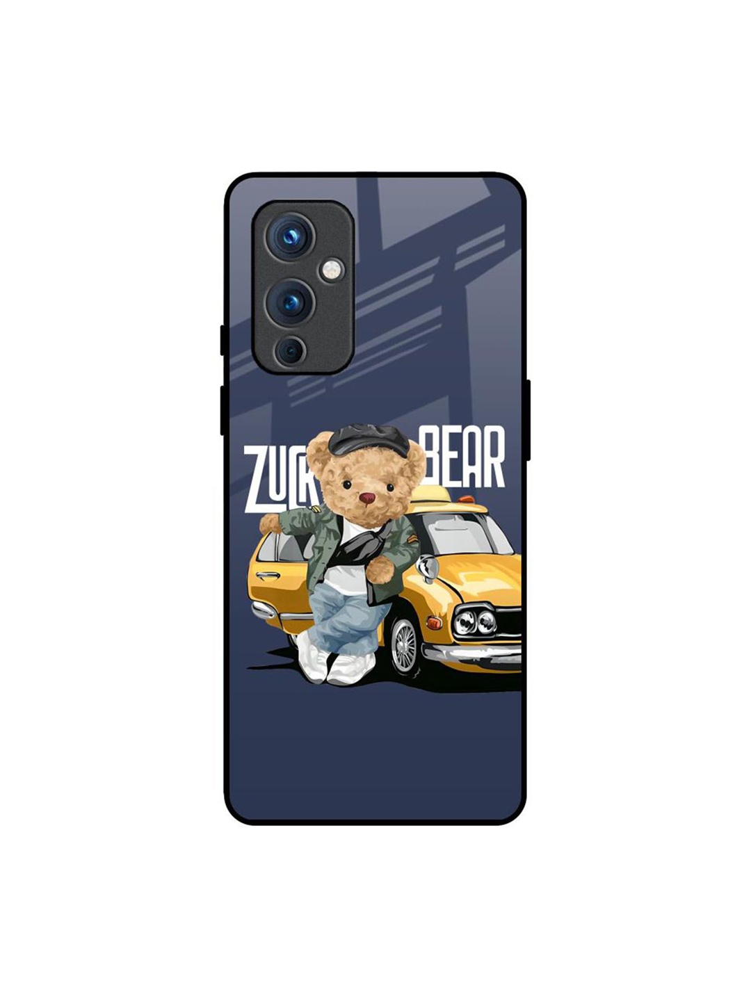 

QRIOH Typography Printed OnePlus 9 Back Case Mobile Accessories, Blue