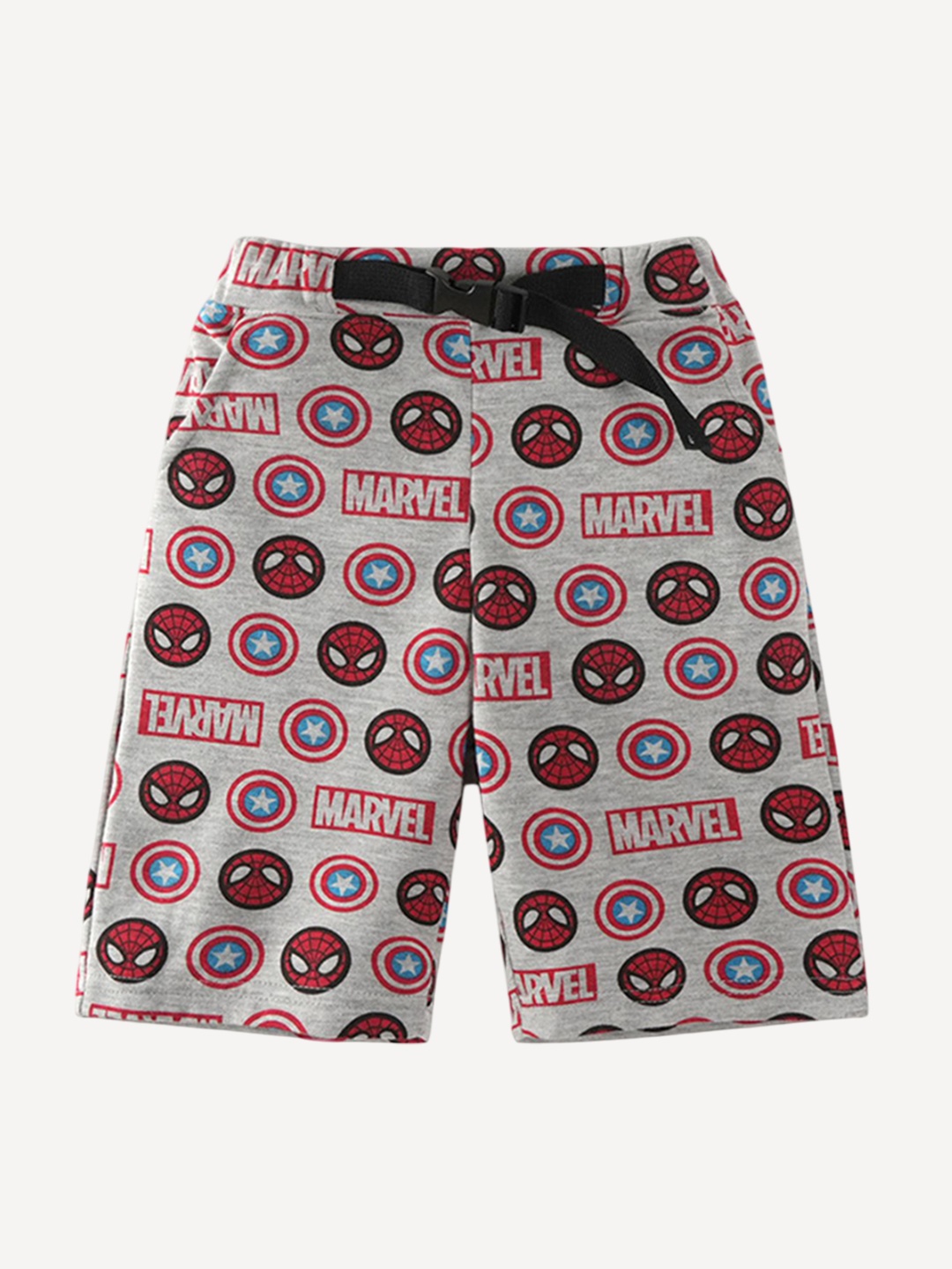 

LULU & SKY Boys Printed High-Rise Shorts, Multi