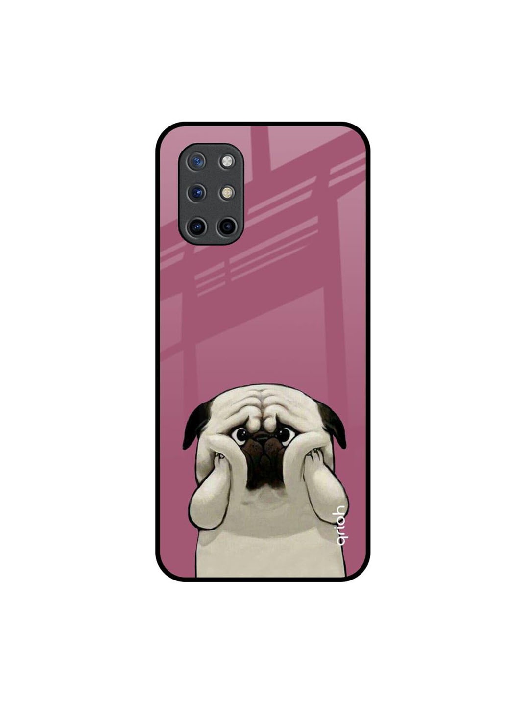 

QRIOH Quirky Printed OnePlus 8T Back Case Mobile Accessories, Pink
