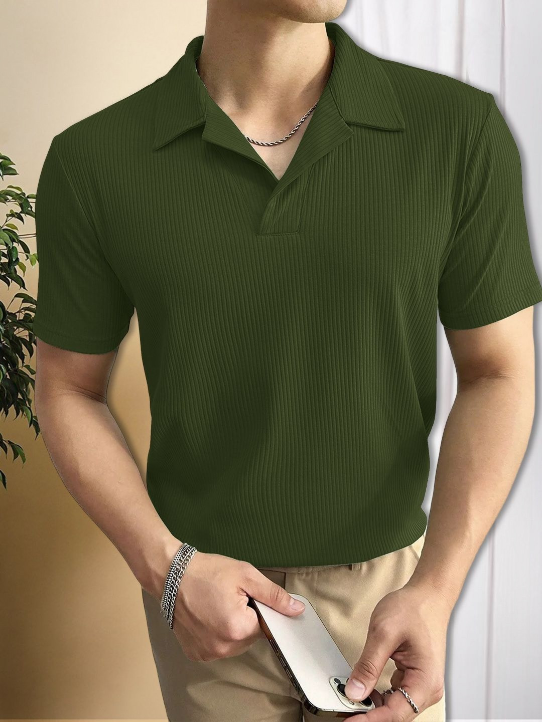 

Moda Rapido Men T-shirt, Green