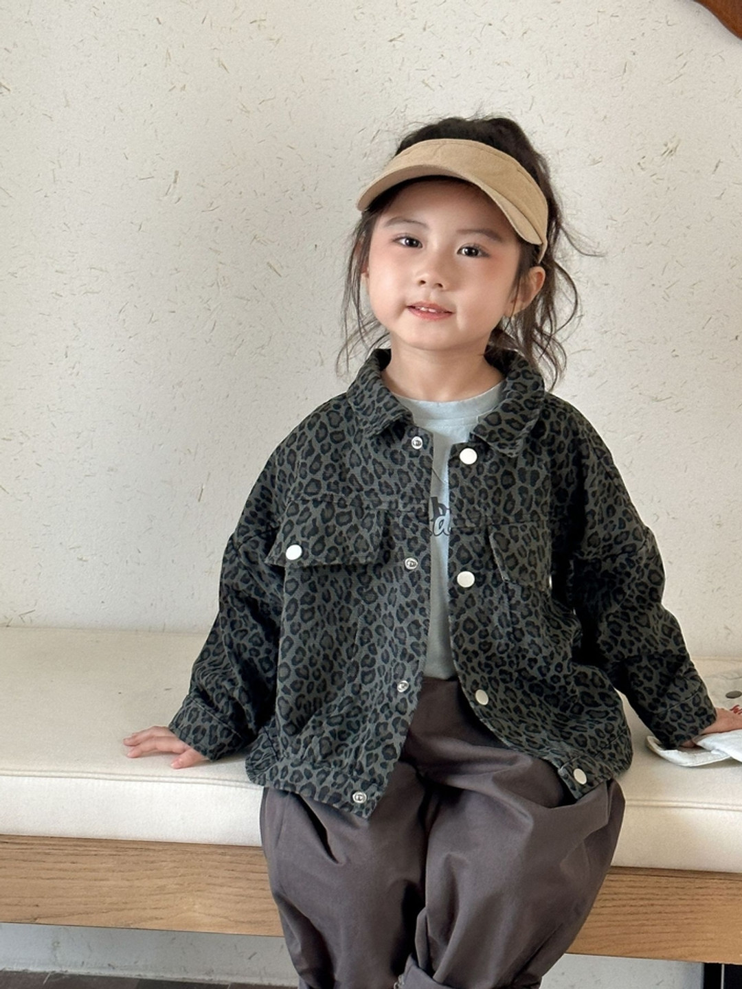 

LULU & SKY Unisex Kids without Crop Denim Jacket with Embroidered, Multi