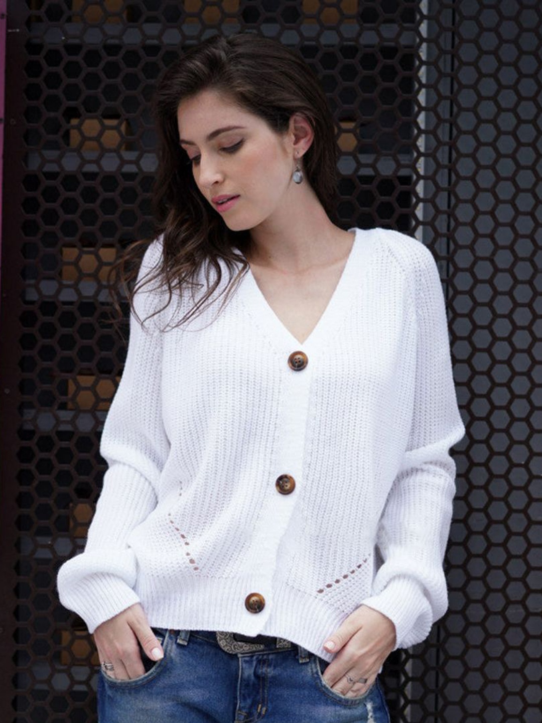 

Oh Rare Women Cardigan, White