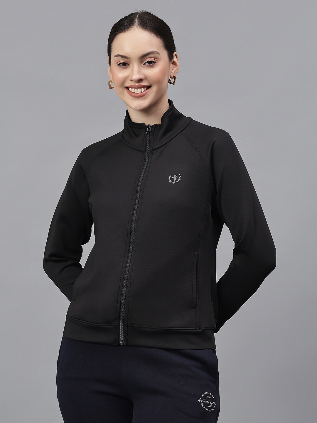 

Cantabil Women Polyester Puffer Jacket, Black