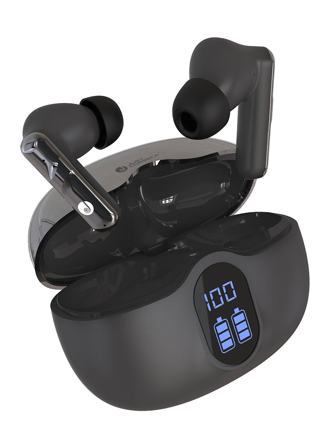 

JUST CORSECA Stanley Wireless Earbuds, Black
