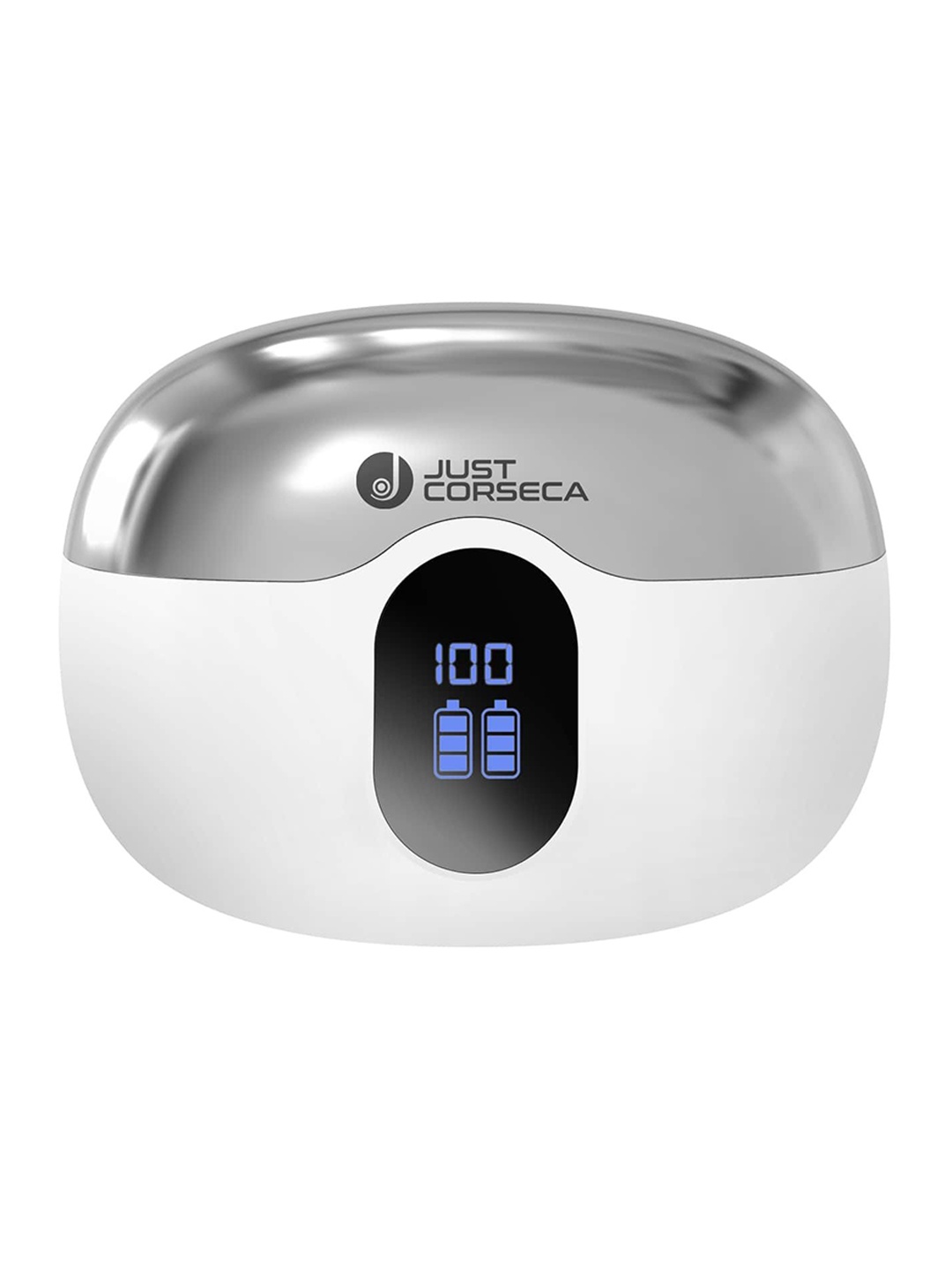 

JUST CORSECA Stanley Wireless Earbuds With Sweat Resistant Touch Controls, White