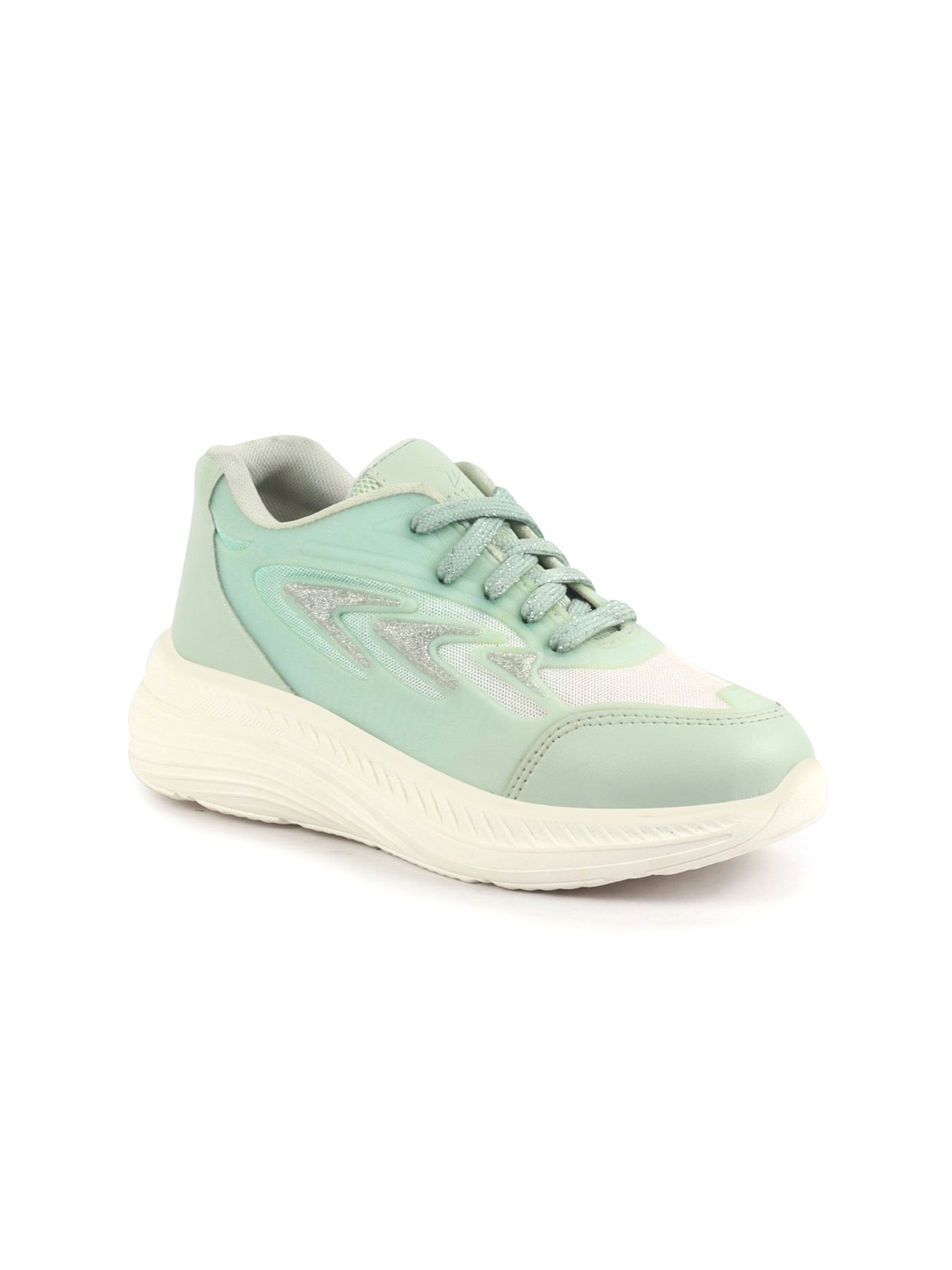 

FAUSTO Women PU Sneakers, Green