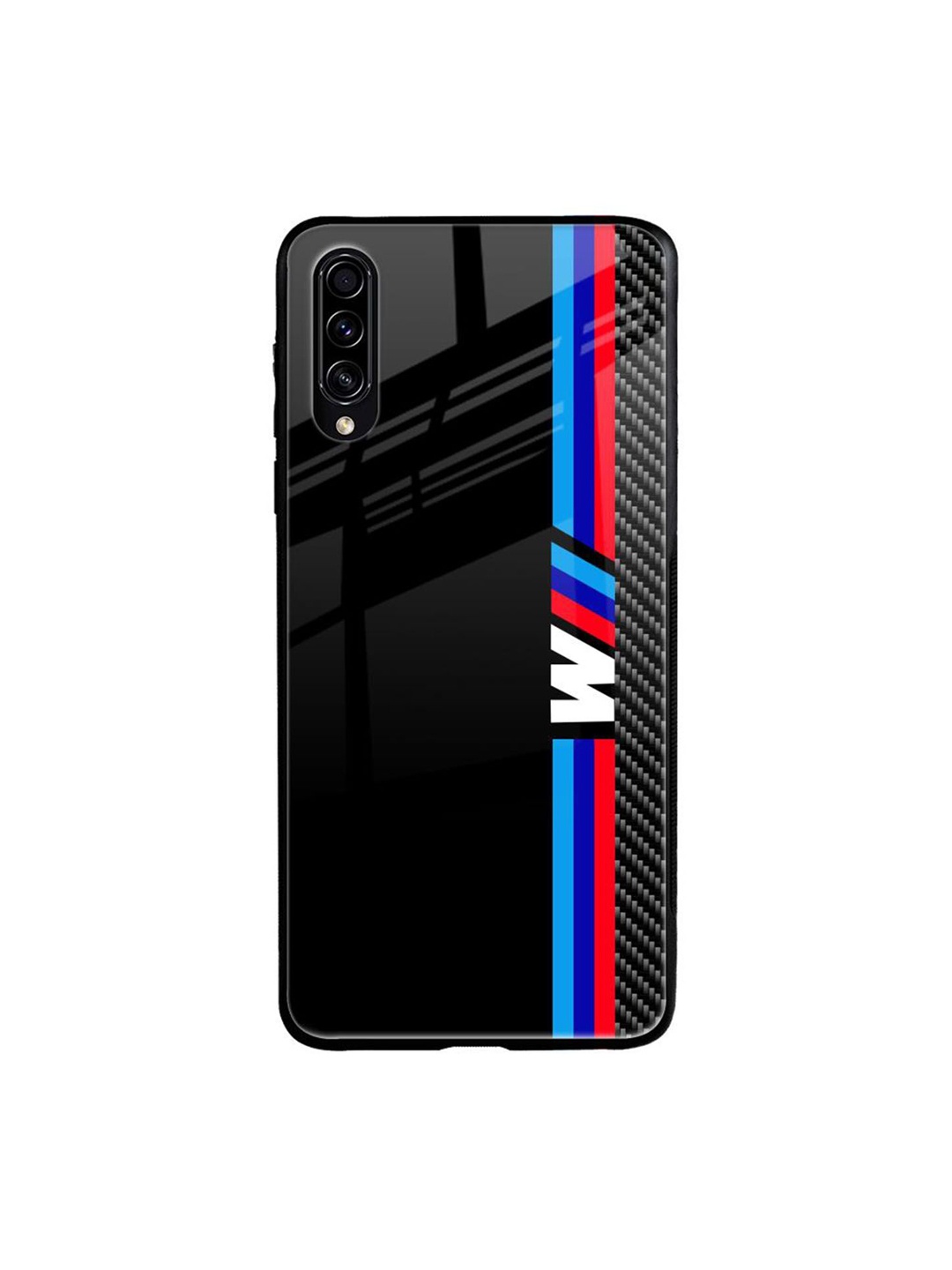 

QRIOH Quirky Printed Samsung Galaxy A70S Back Case Mobile Accessories, Black