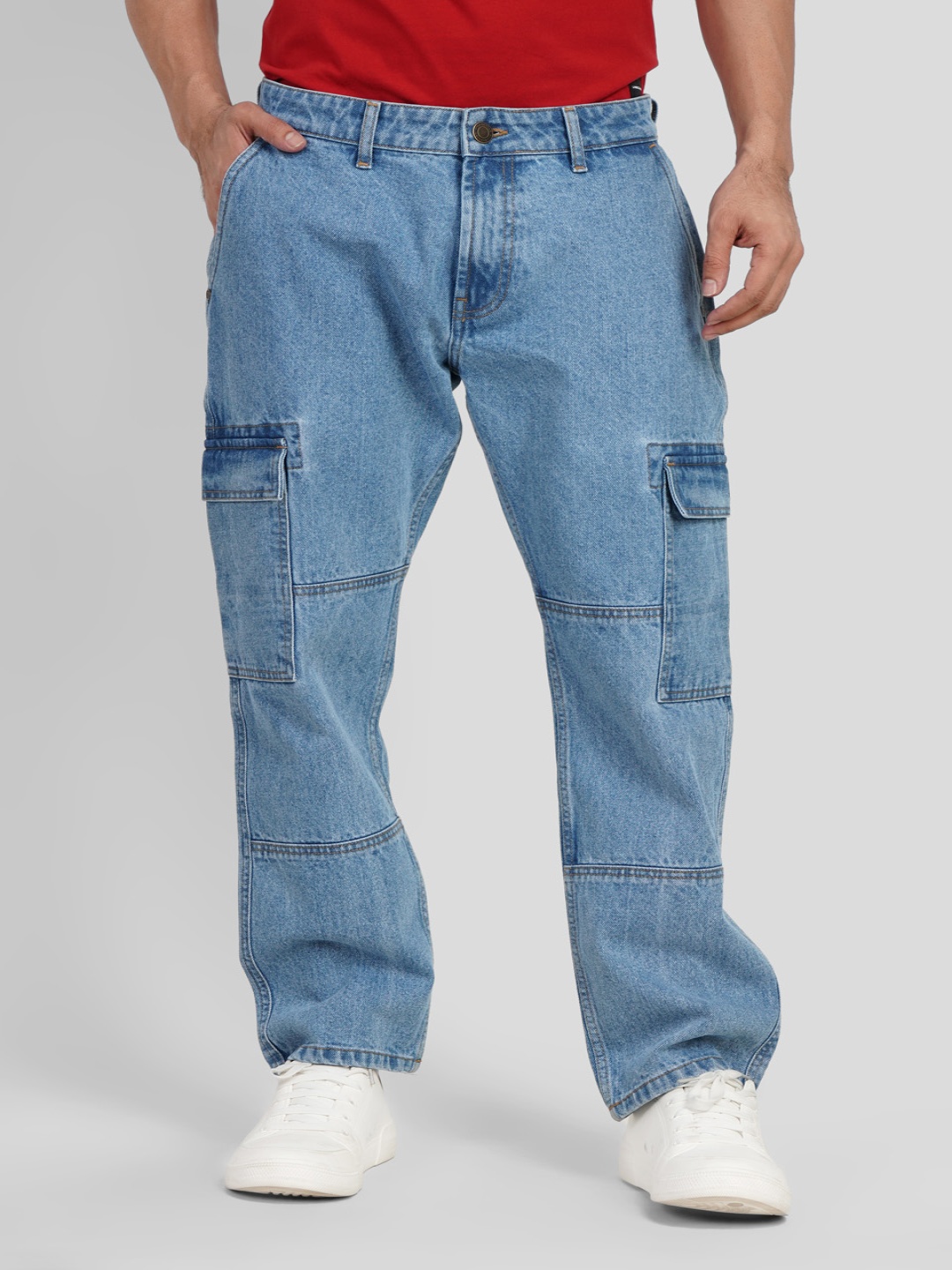 

Underrated Club Men Relaxed Fit Jeans, Blue
