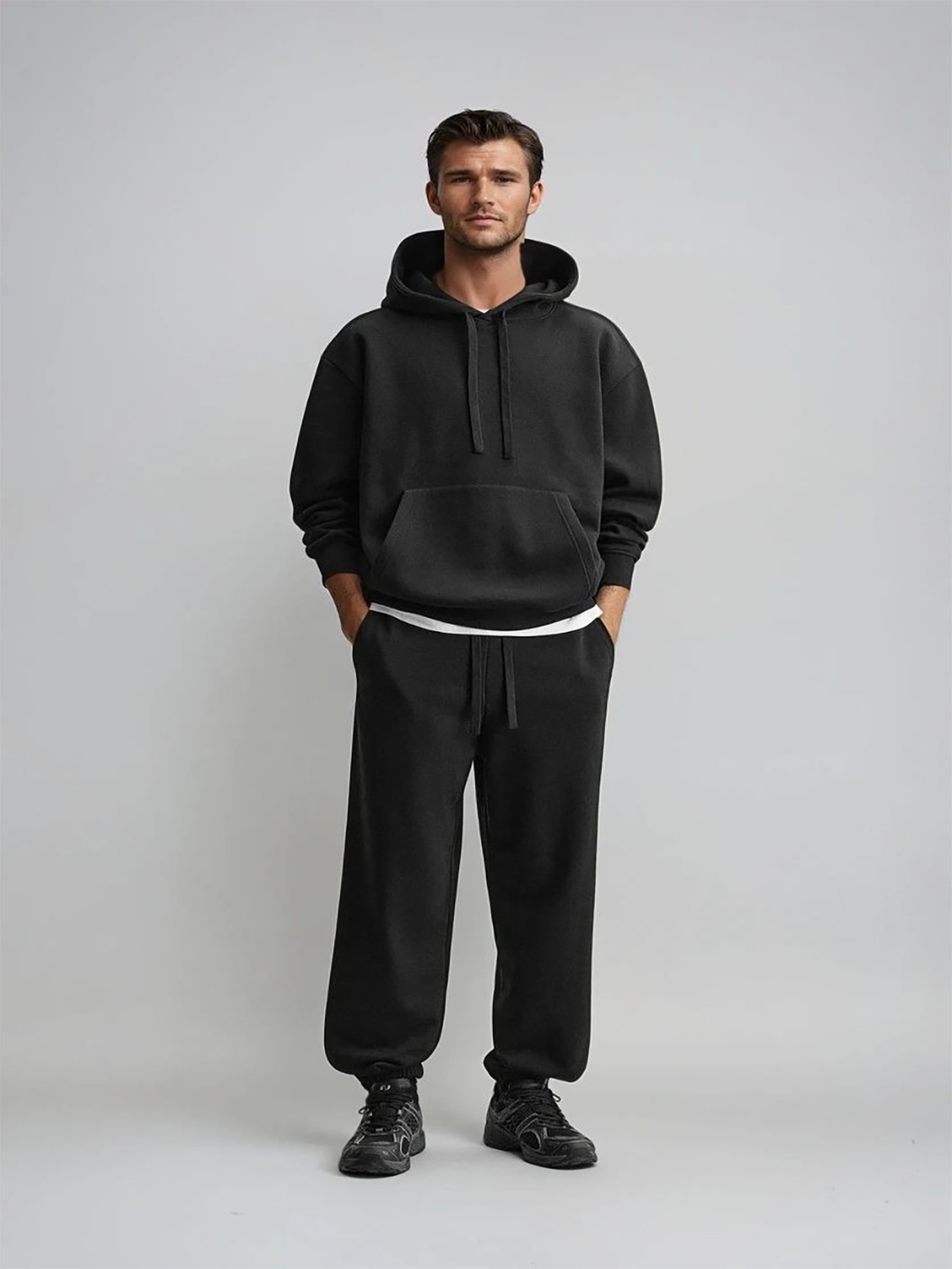 

Kotty Hooded Sweatshirt With Joggers, Black