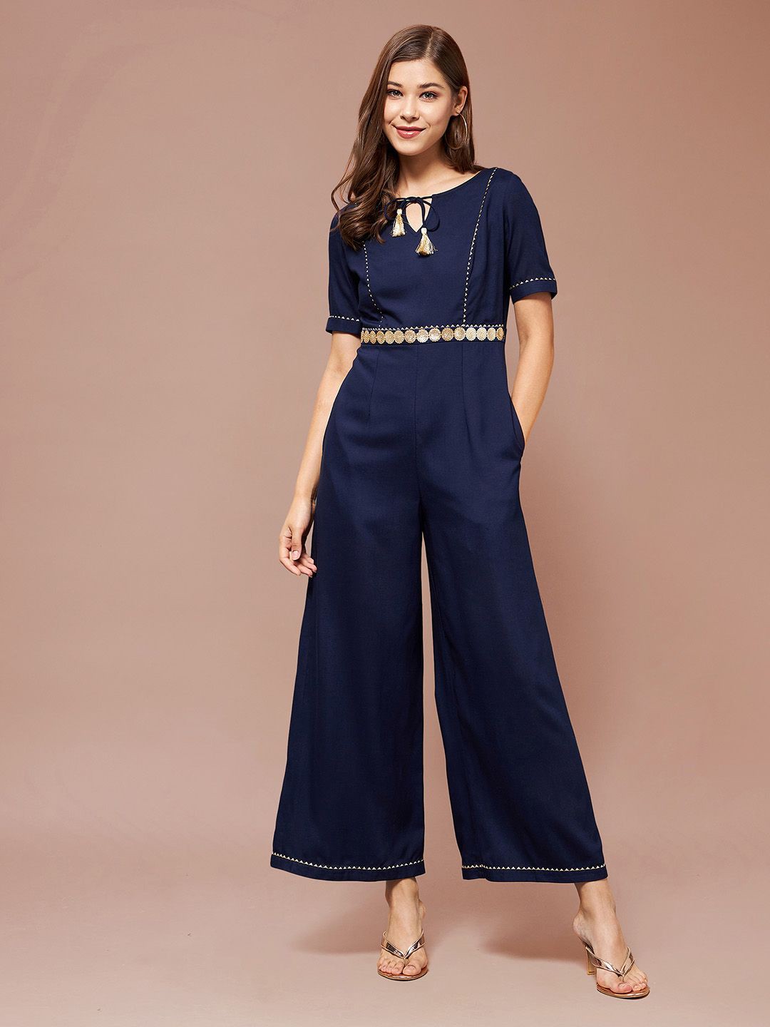 

all about you Basic Jumpsuit, Navy blue