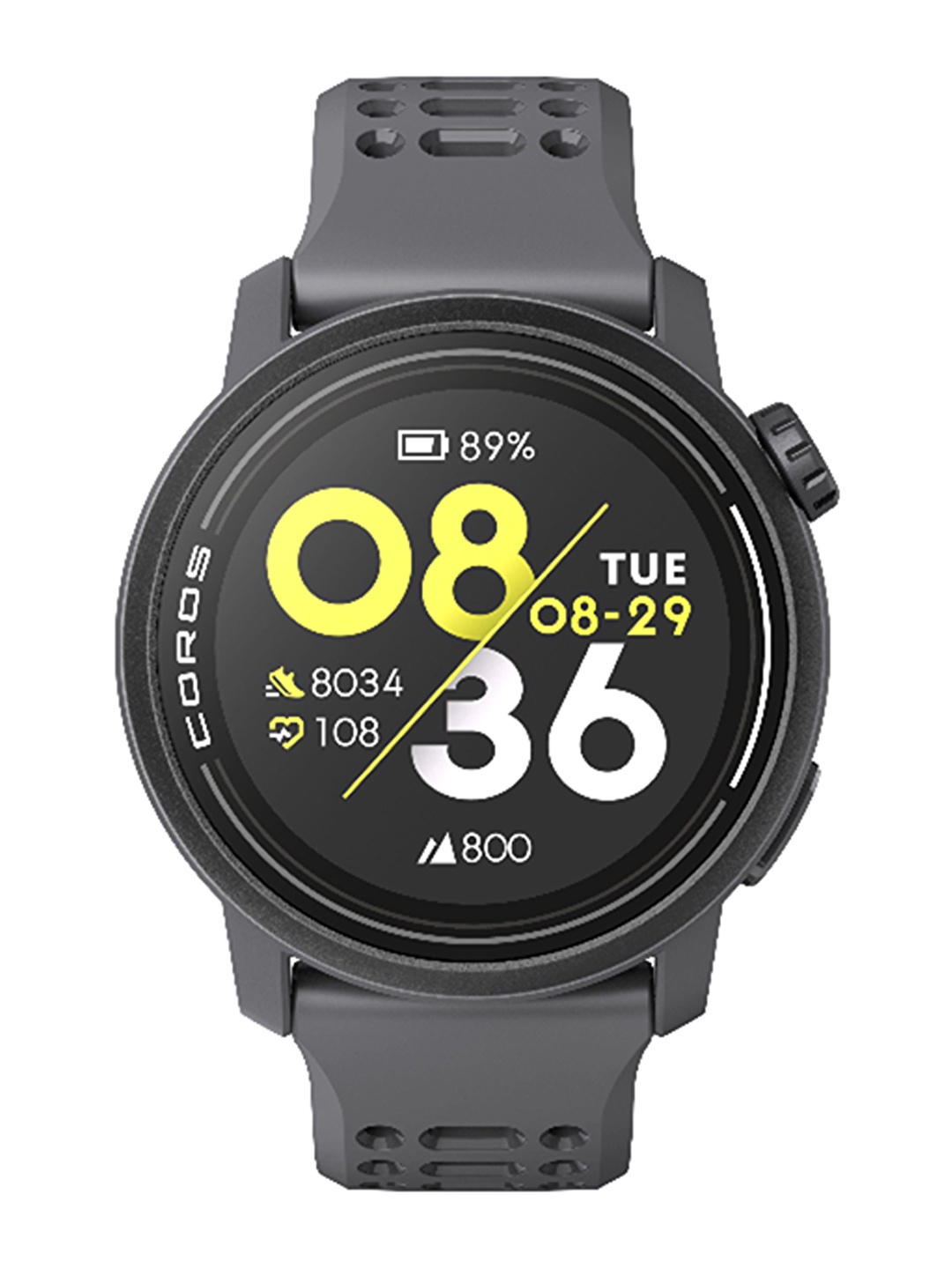 

Coros Unisex Printed Dial & Wrap Around Straps Analogue Watch 810005782630, Black