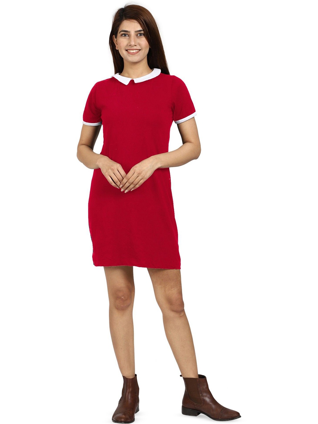 

ROARERS A-Line Dress, Maroon