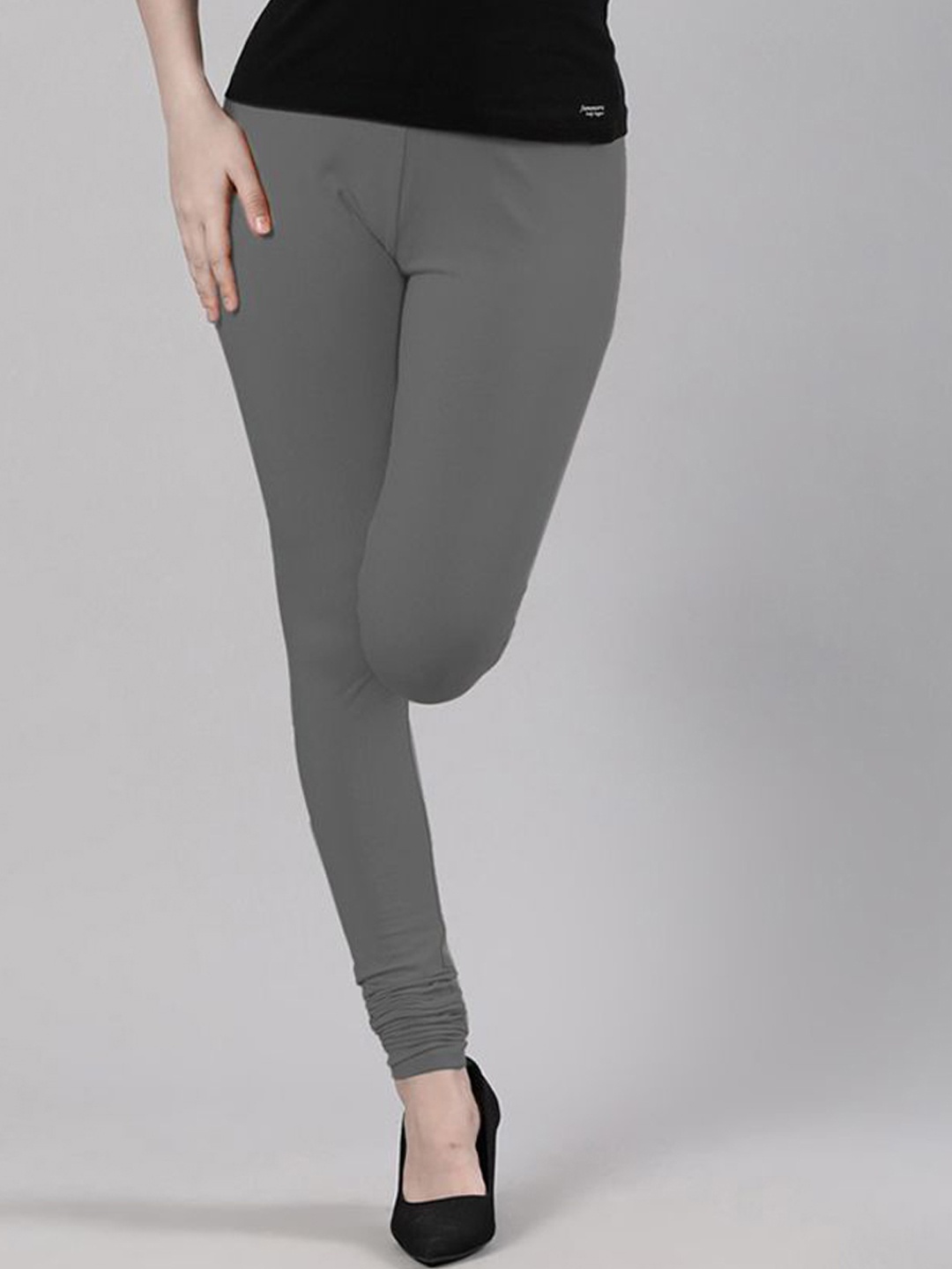 

Femmora Churidar Length Leggings, Grey