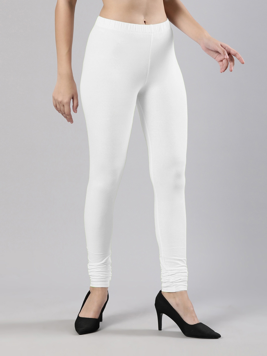 

Femmora Churidar Length Leggings, Off white